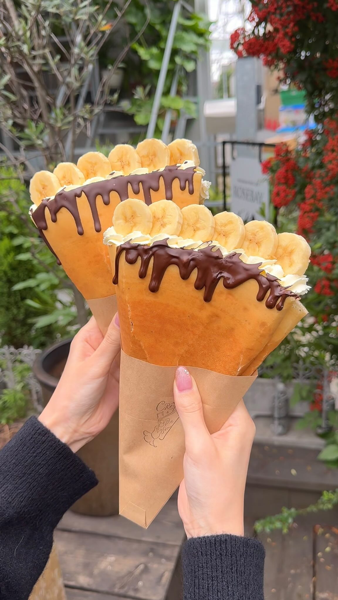 クレープとエスプレッソと