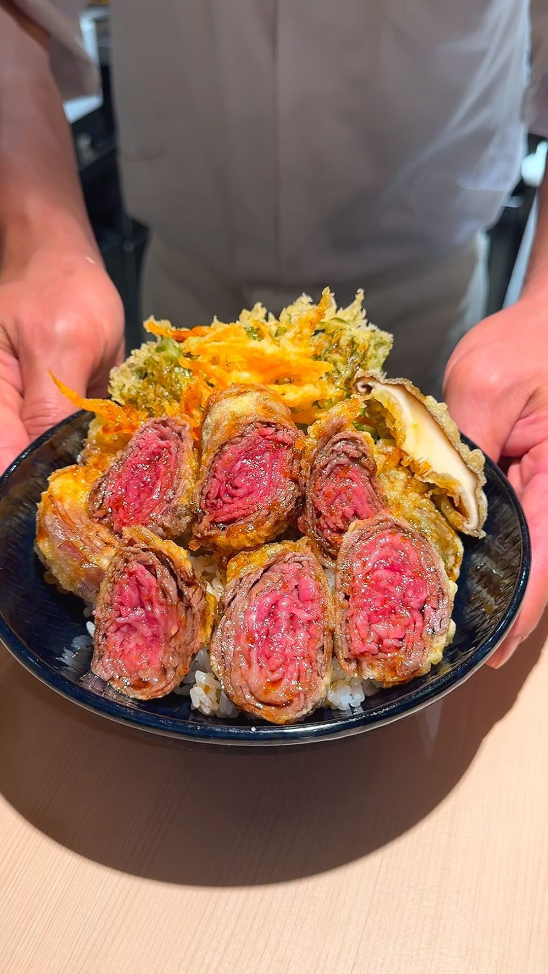 レア天丼 銀座 三よし Rare Tendon Ginza Mitsuyoshi