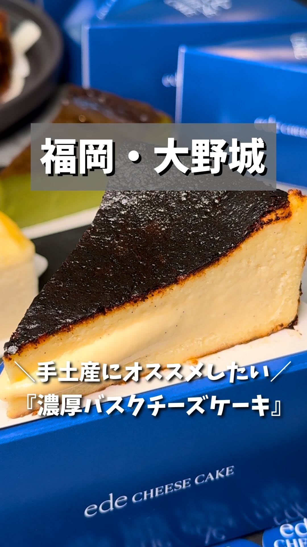 ede CHEESE CAKE 太宰府インター店