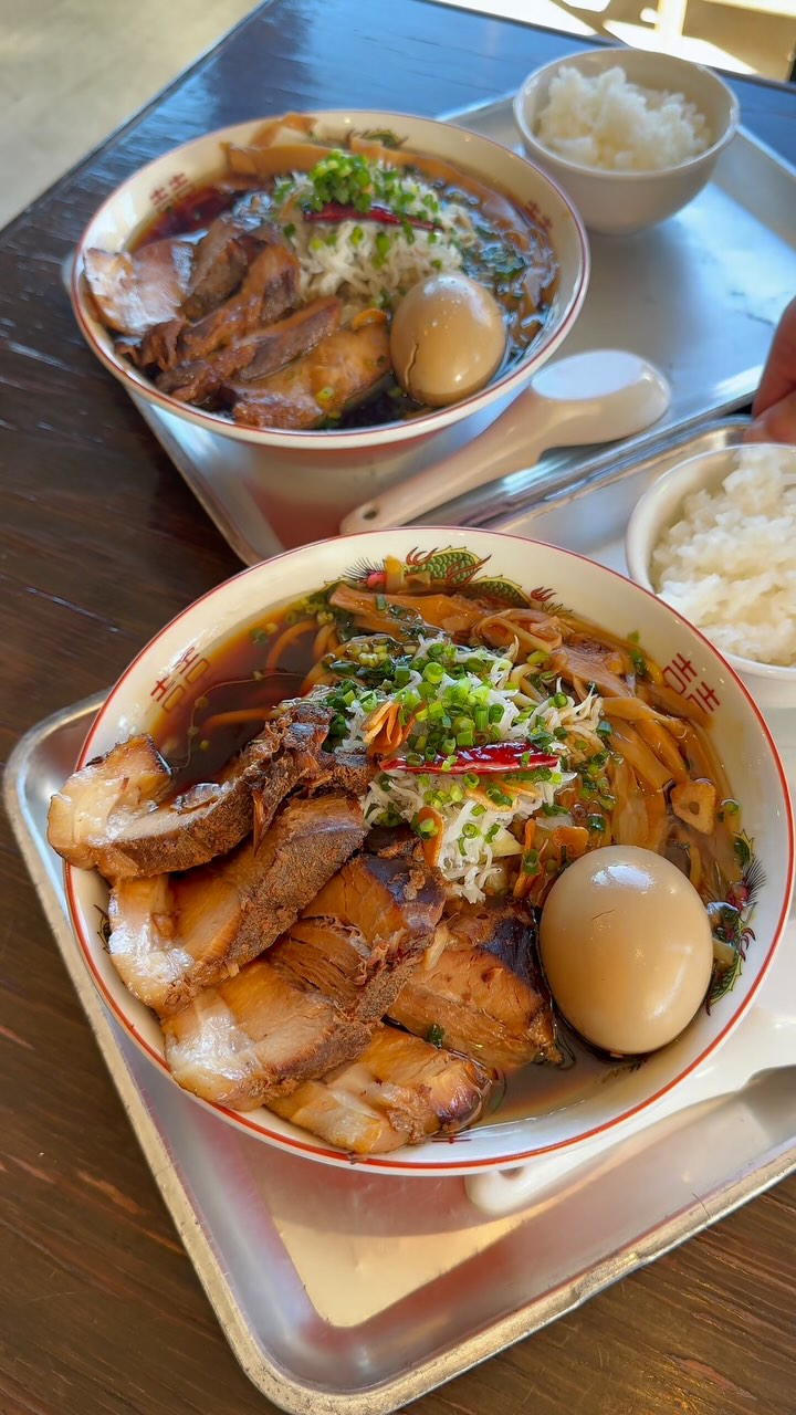 竹岡式ラーメン びーどろ食堂