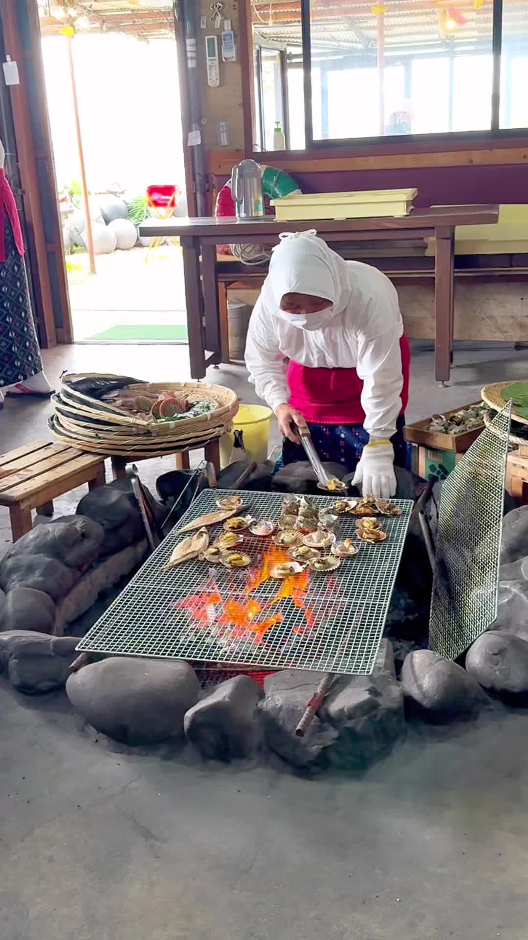 海女小屋 はちまんかまど・あさり浜