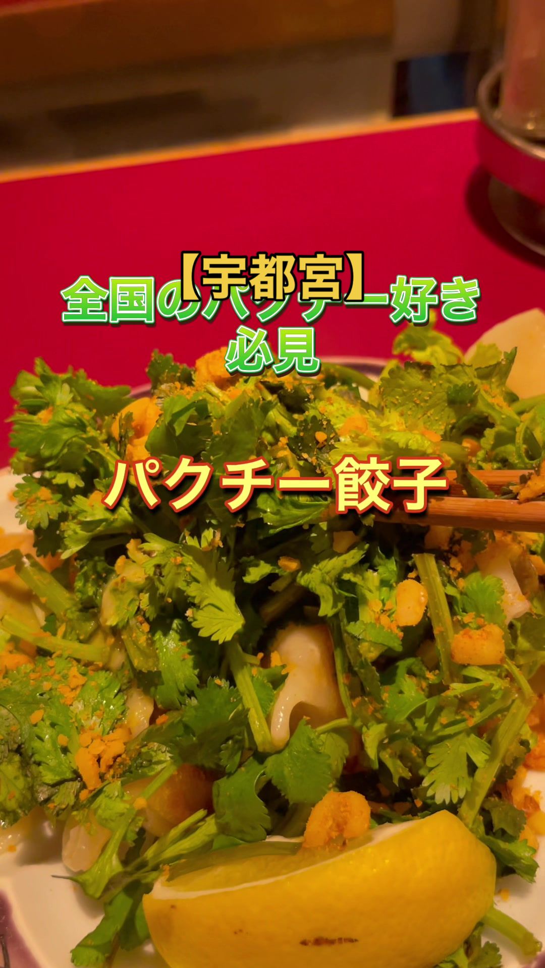 生きてる餃子 バリス
