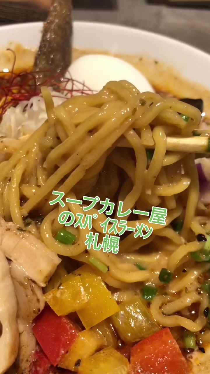 スパイスラーメン 点と線.狸小路店