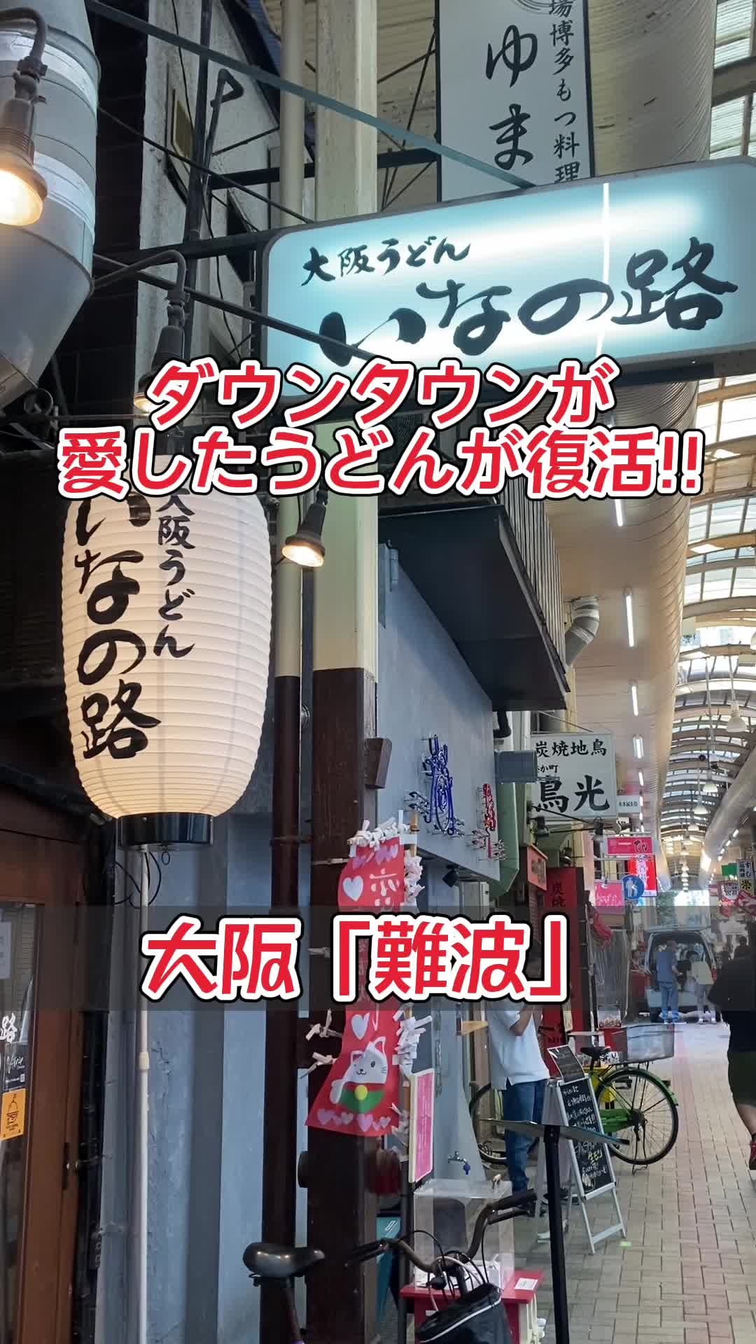大阪うどん いなの路
