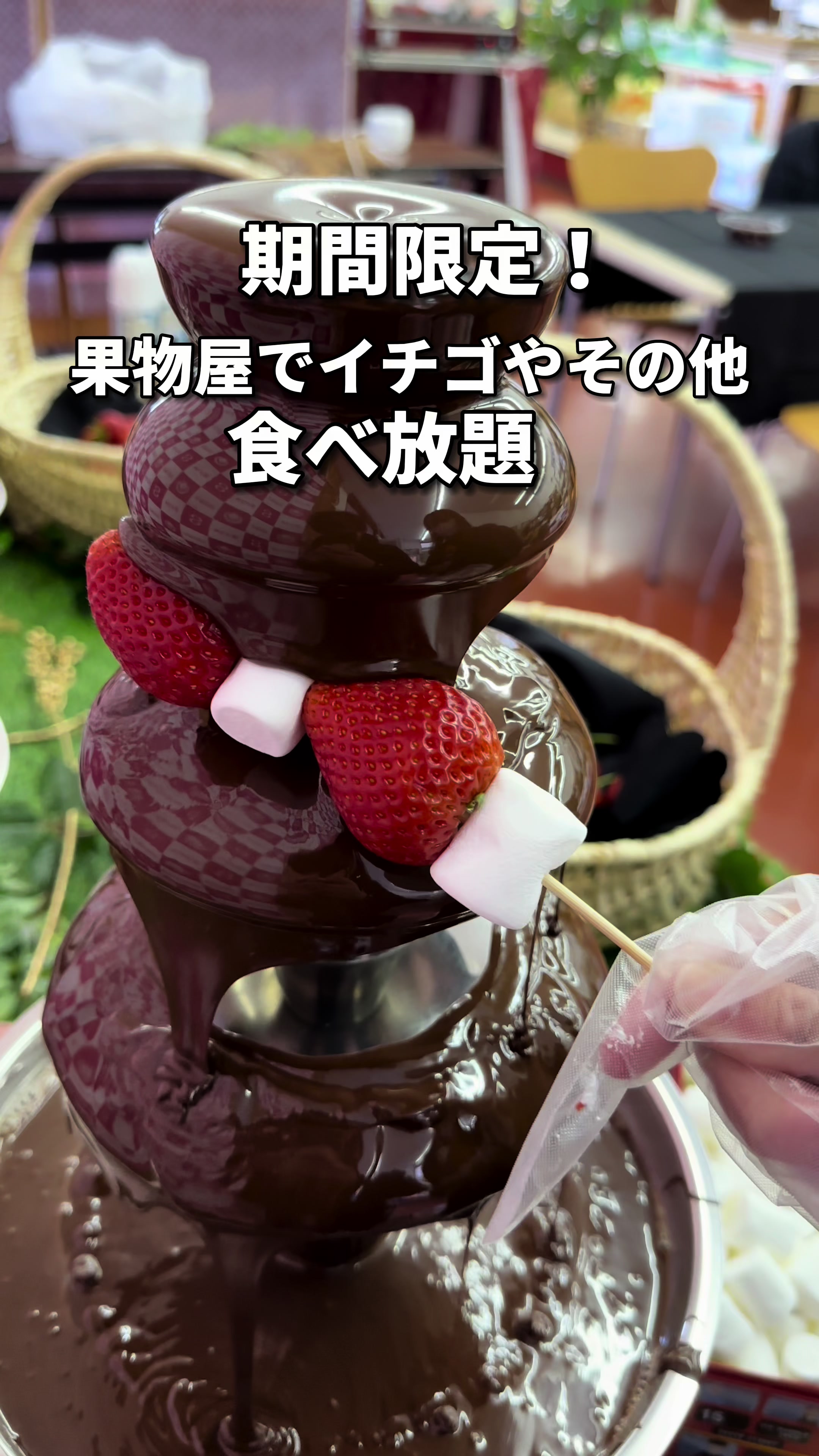 ヤグチフルーツ【天然氷のかき氷】イチゴ食べ放題始めました