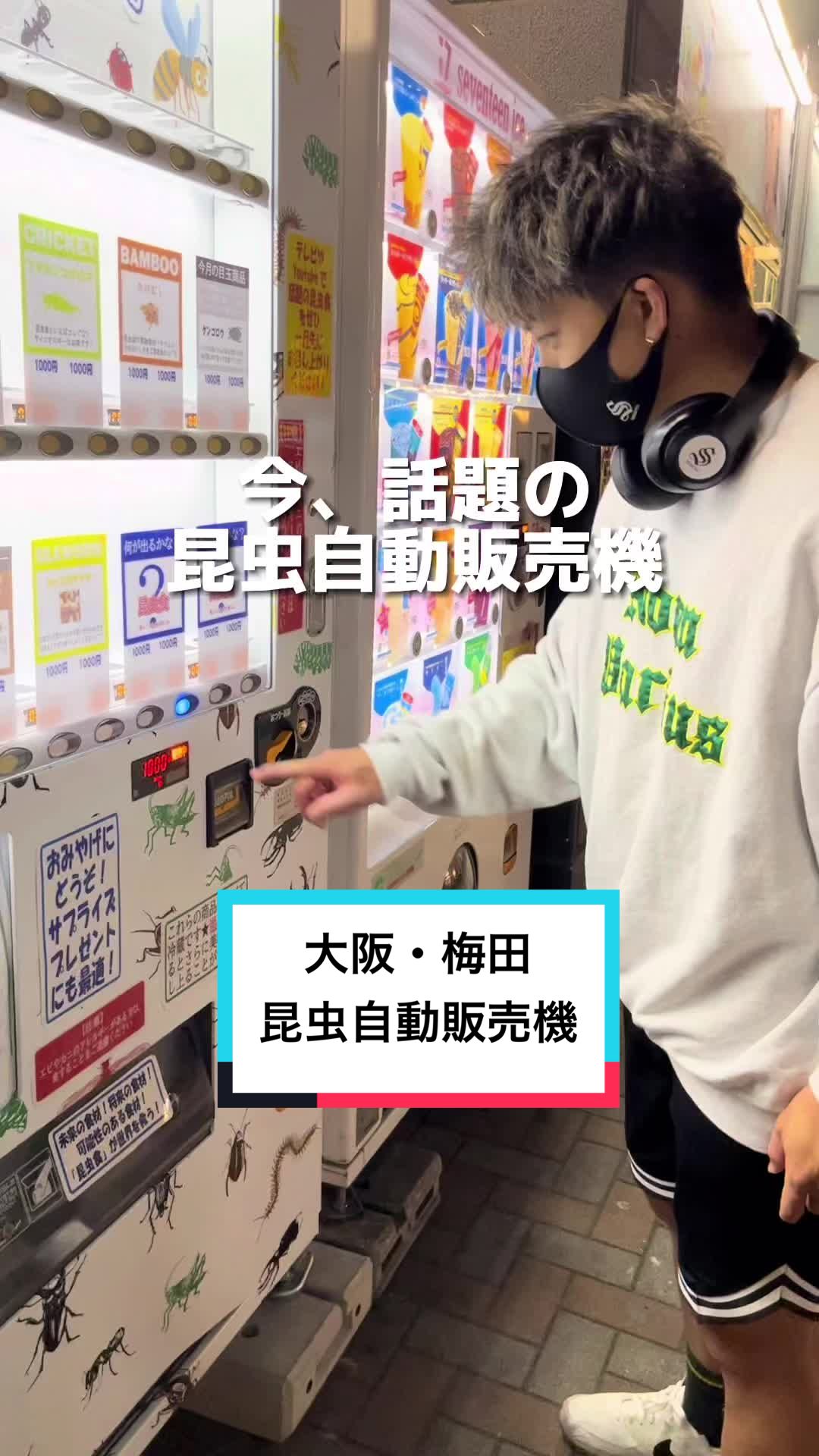 昆虫食自販機