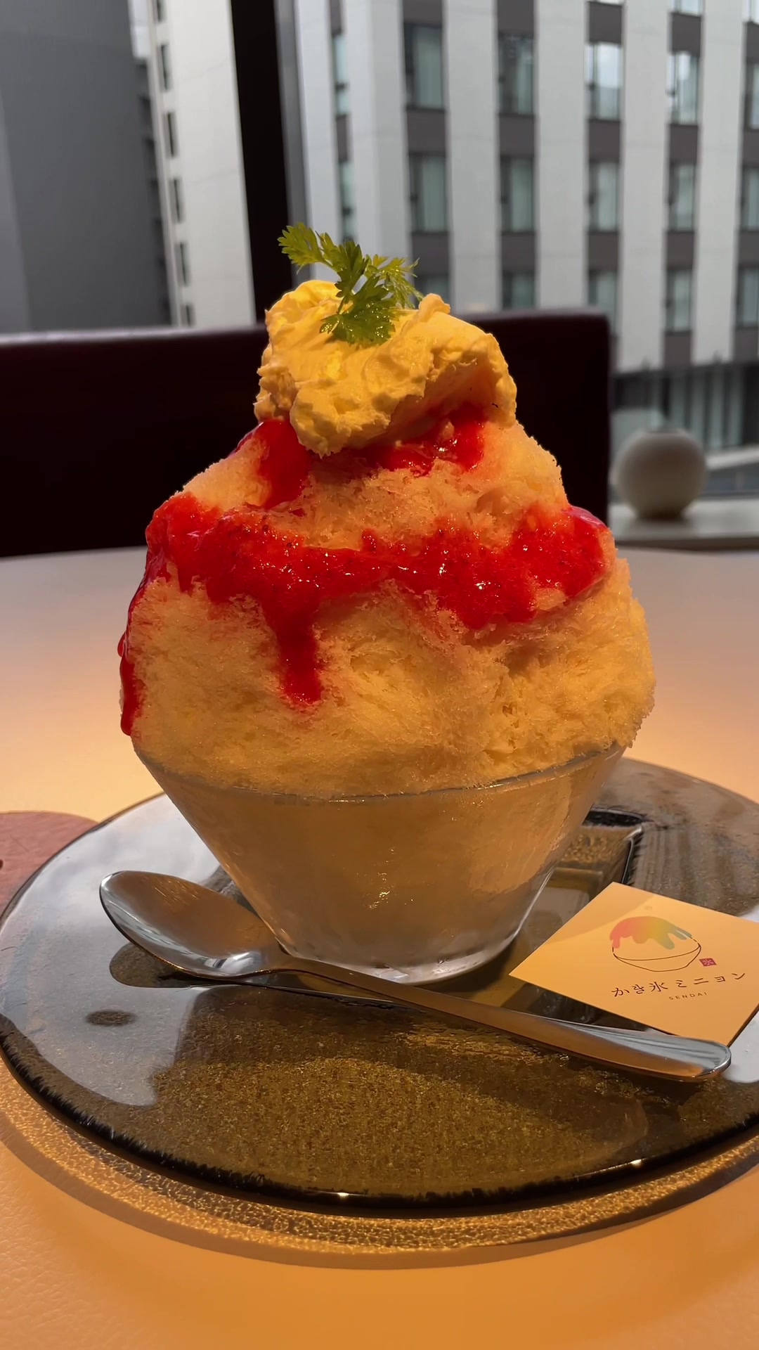 かき氷ミニョン